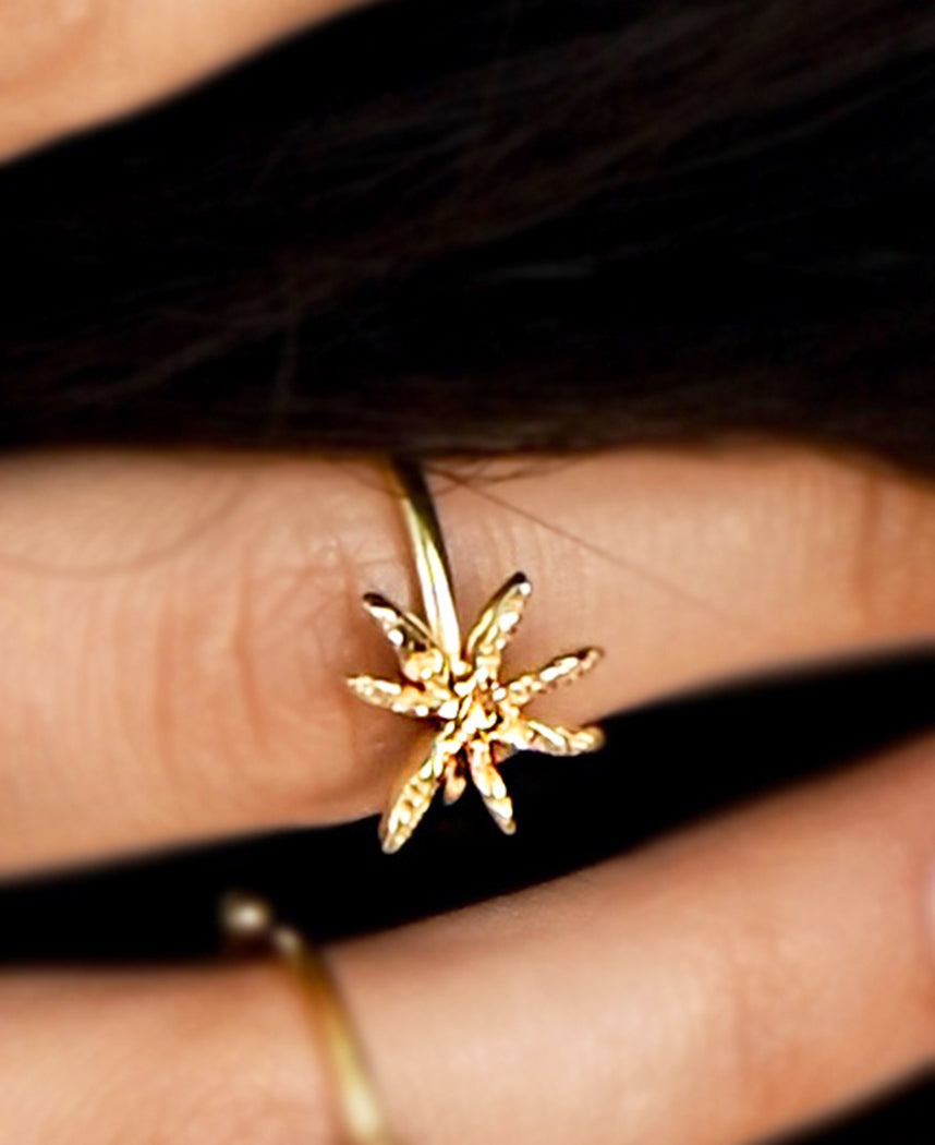 Cinnamon Star Ring