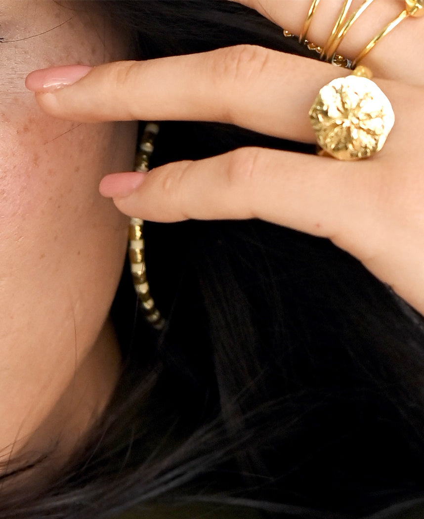 Cinnamon Statement Ring