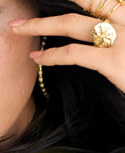 Cinnamon Statement Ring