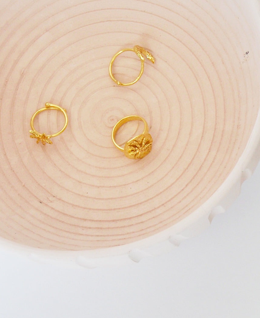 Cinnamon Statement Ring