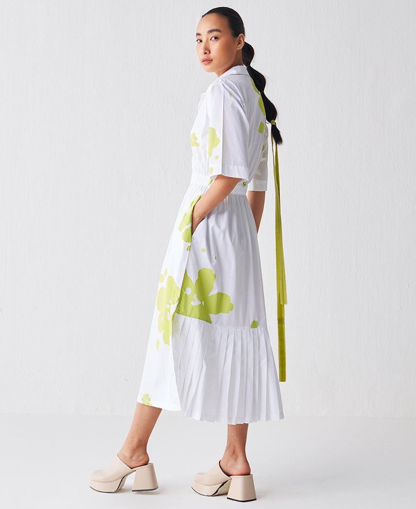 Side Elastic Waist Dress