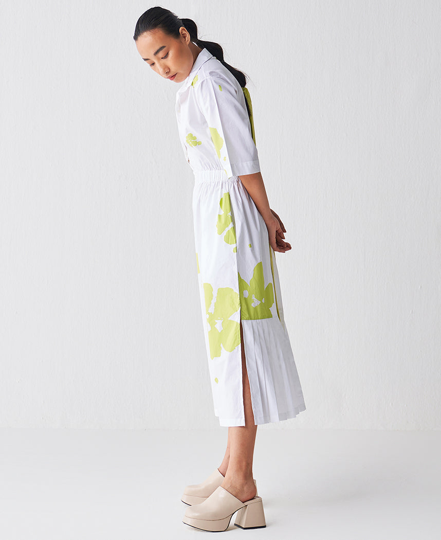 Side Elastic Waist Dress