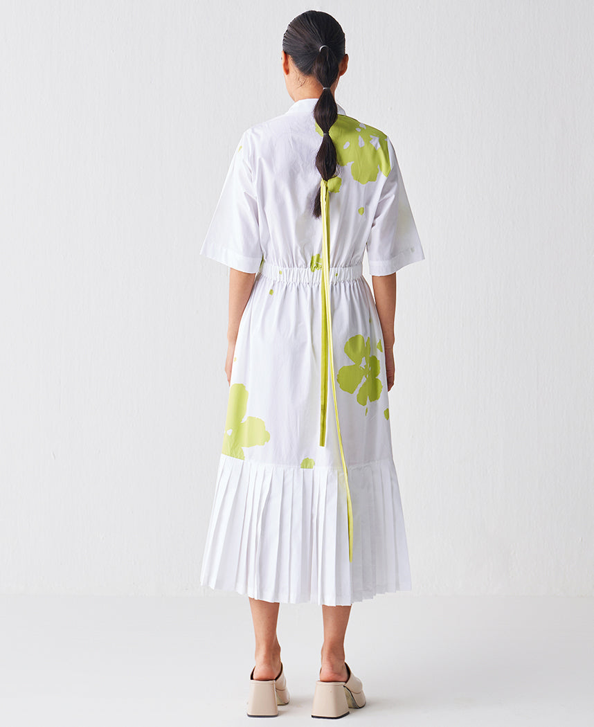 Side Elastic Waist Dress