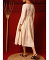 Cream Angrakha Dress