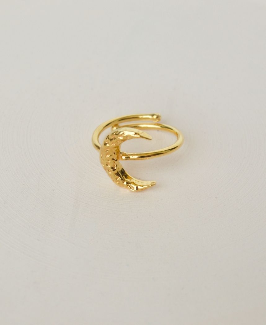 Crescent Moon Ring