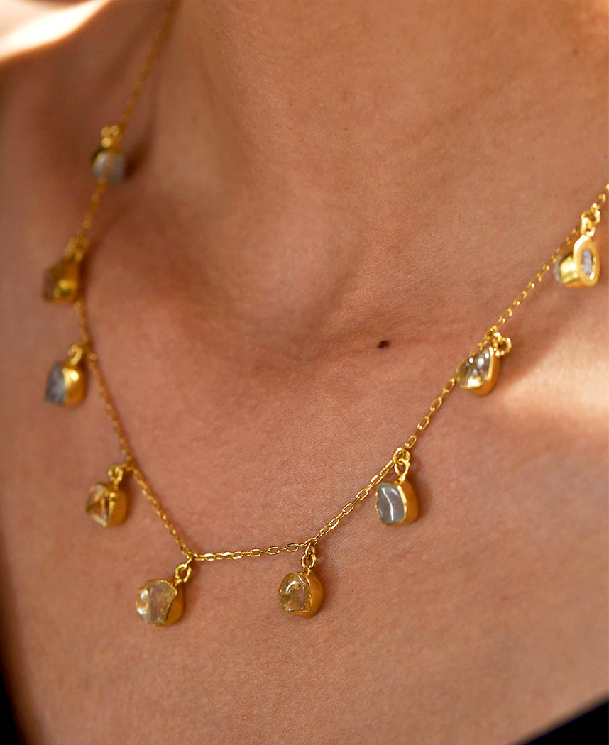 Crystal Coated Necklace