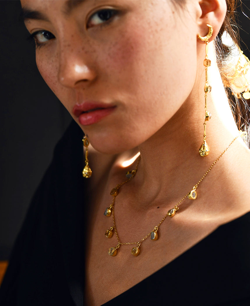 Crystal Coated Necklace