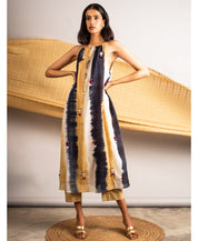 Tie-Dye Stripe Dress