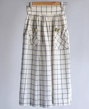 Dirndl Check Skirt