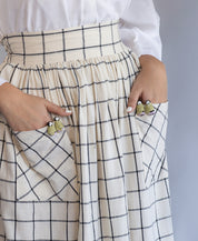Dirndl Check Skirt