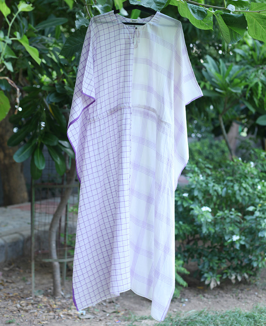 Dual Tone Kaftan Scarf Set