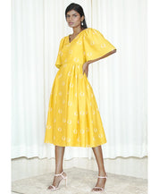 Floral Flounce Dress