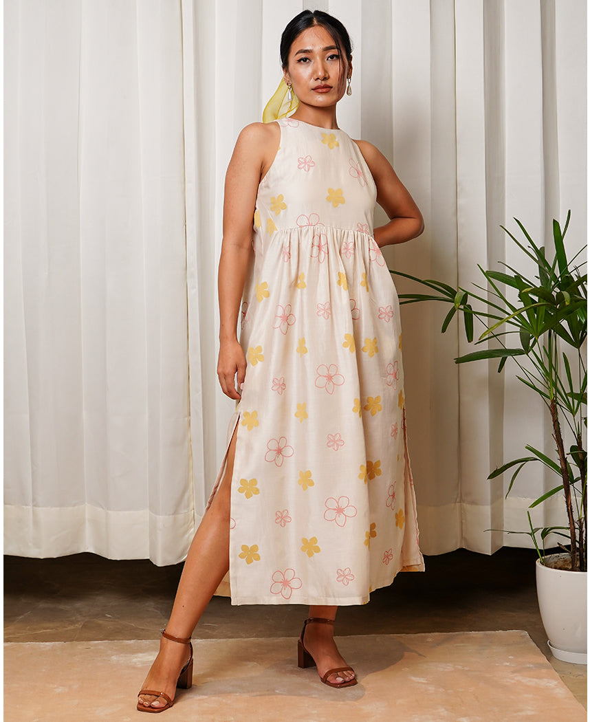 Garden Yoke Dress