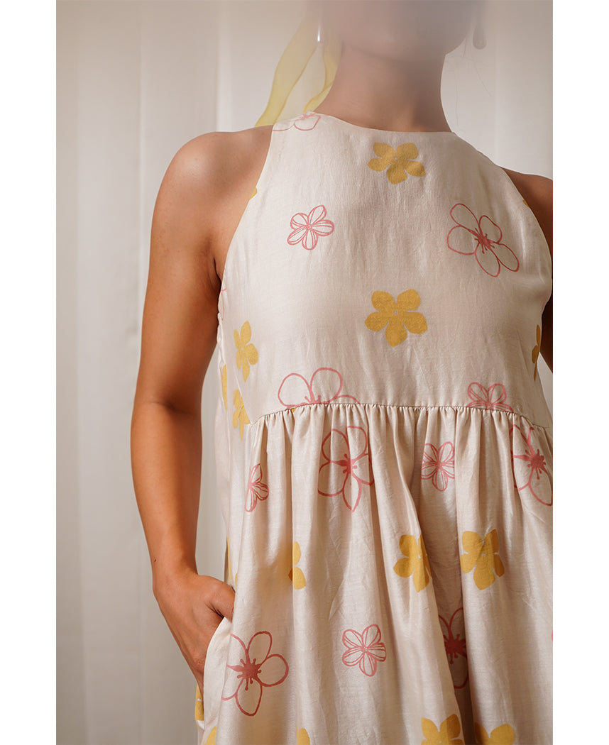 Garden Yoke Dress