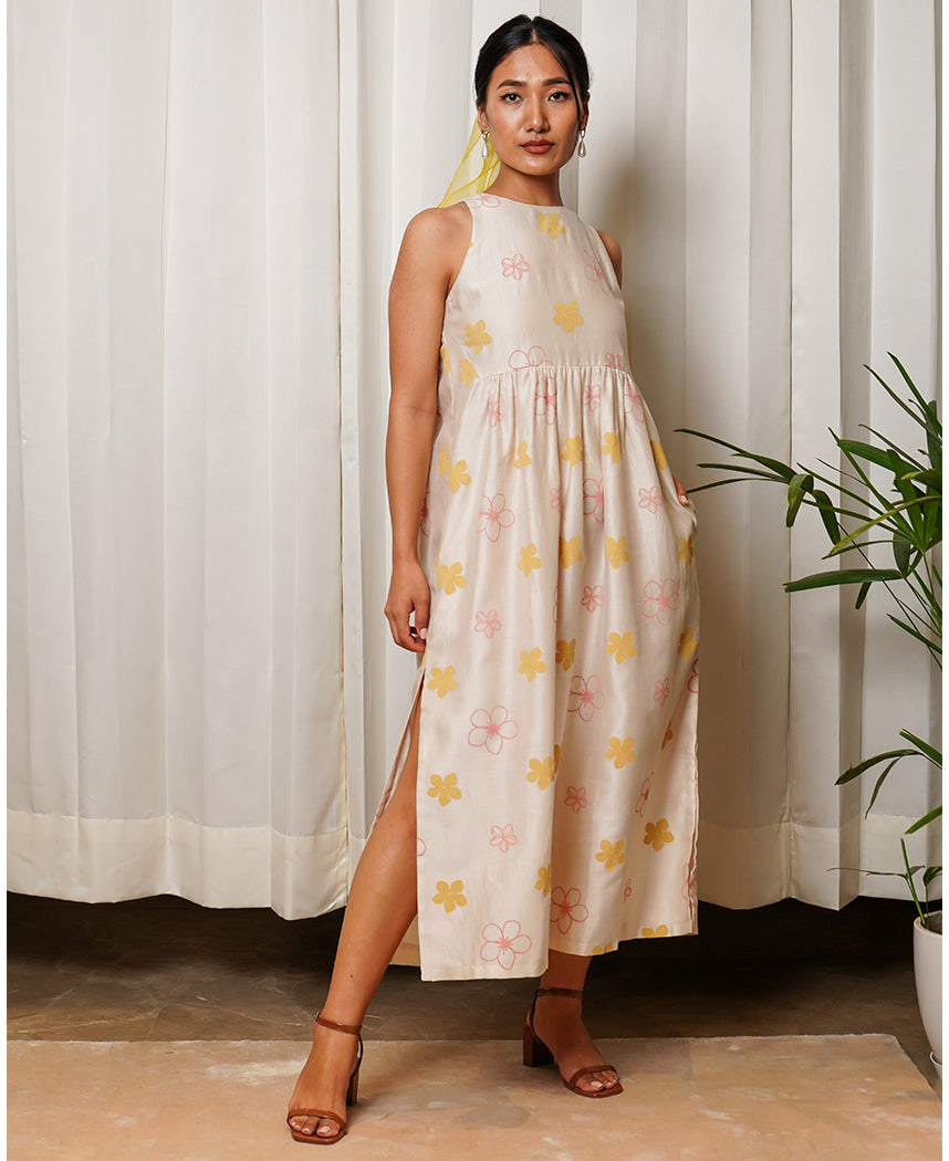 Garden Yoke Dress