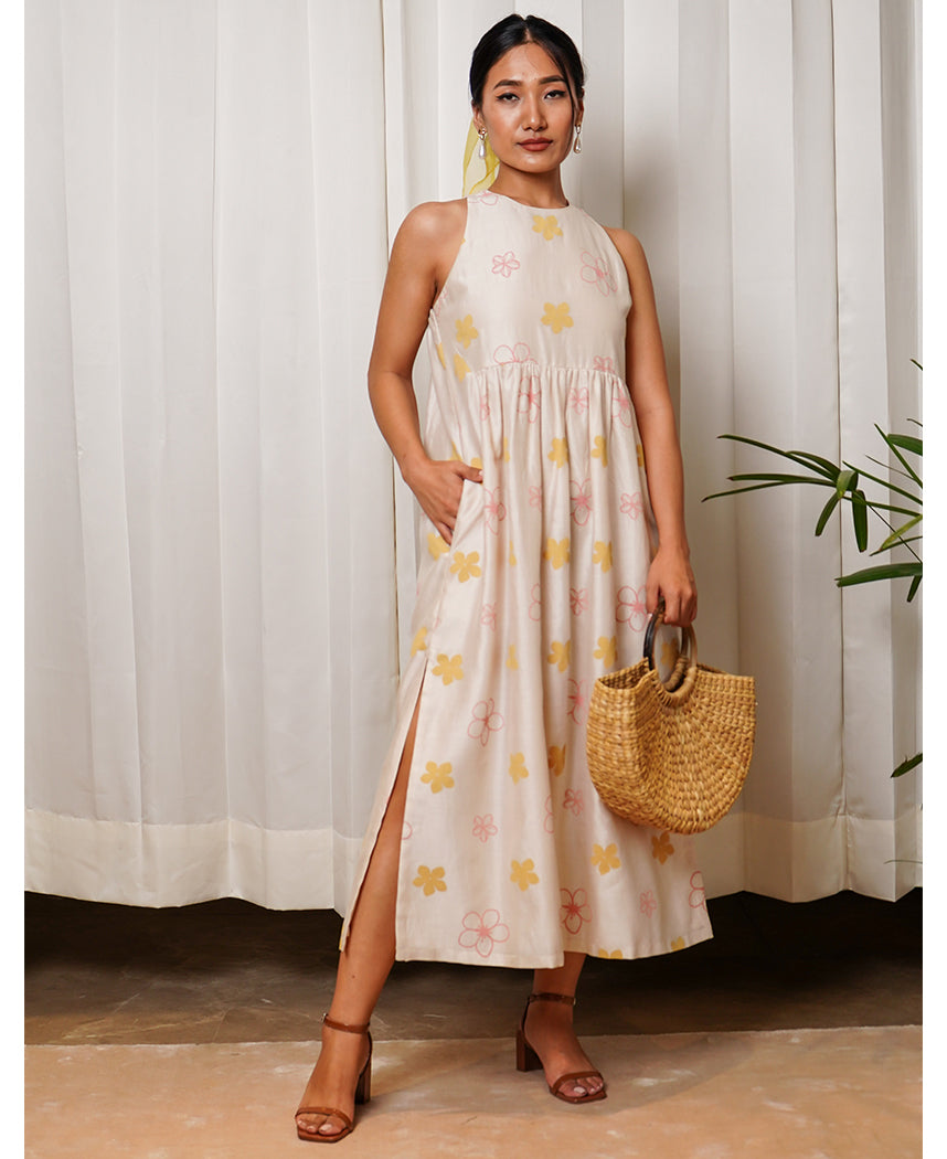Garden Yoke Dress