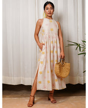 Garden Yoke Dress