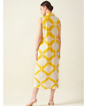 Geometric A-line Dress