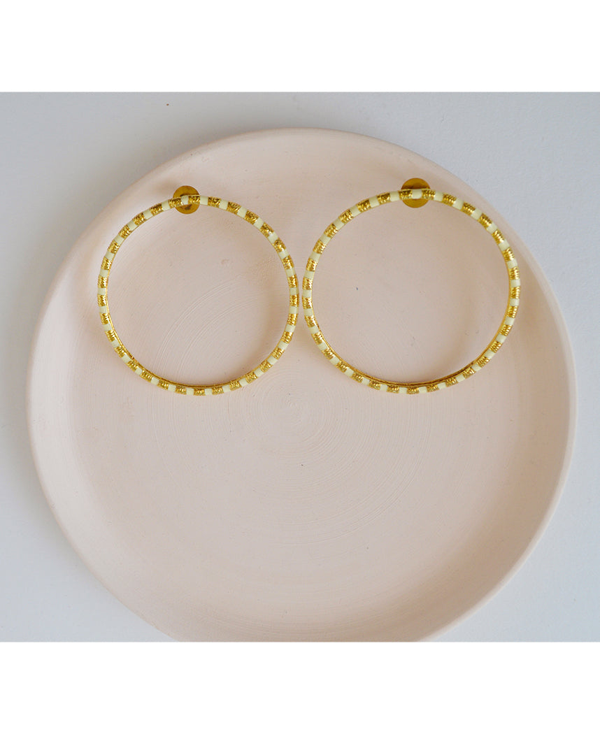 Golden Galaxy Earrings