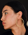 Golden Galaxy Earrings