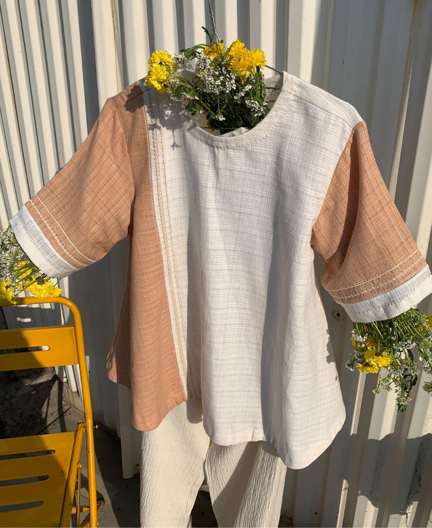 Half & Half Panel Top