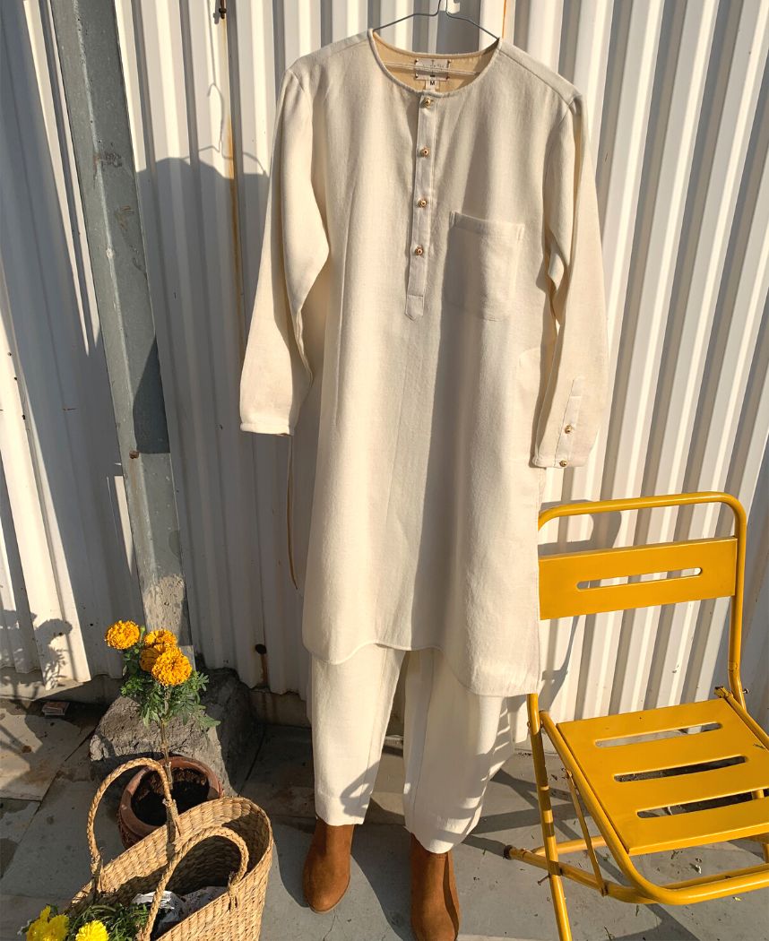 Ivory Kurta Set