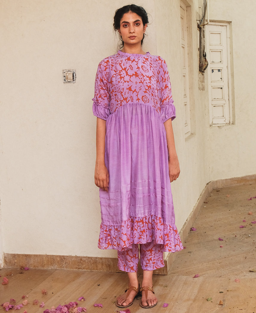 Lavender Floret Tunic