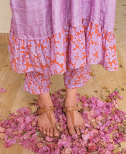 Lavender Floret Tunic Set