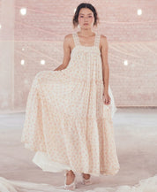 Lavender Tiered Maxi