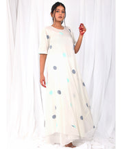 Layer Polka Dress Set