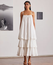 Lev Ivory Dress