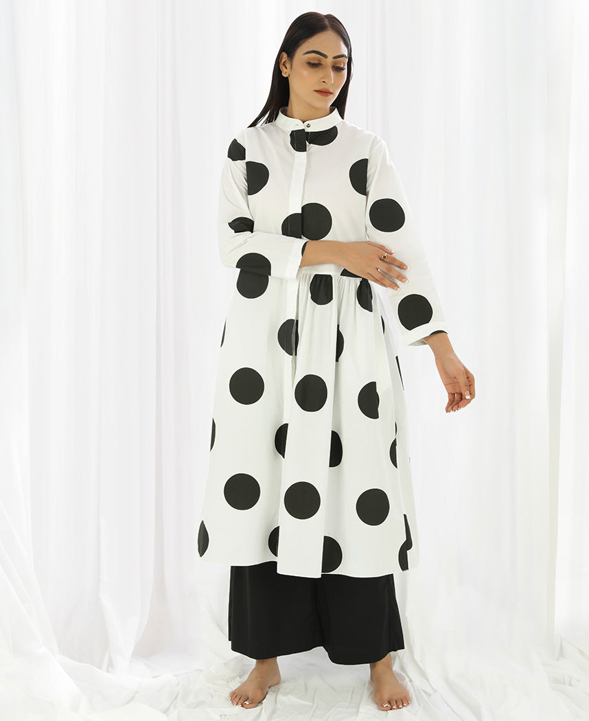 Long Shirt Dress Set