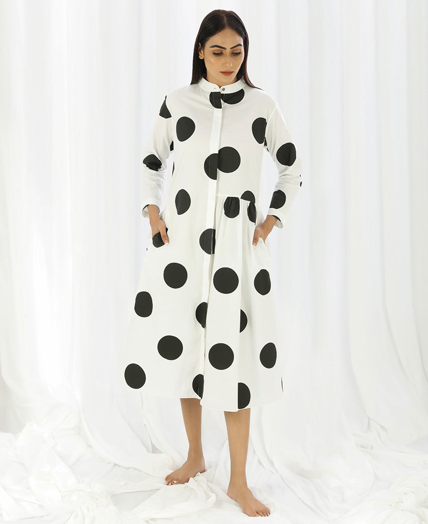 Long Shirt Dress Set