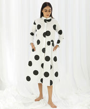 Long Shirt Dress Set