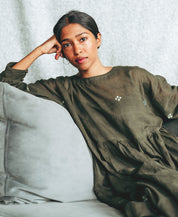 Meadow Jamdani Dress