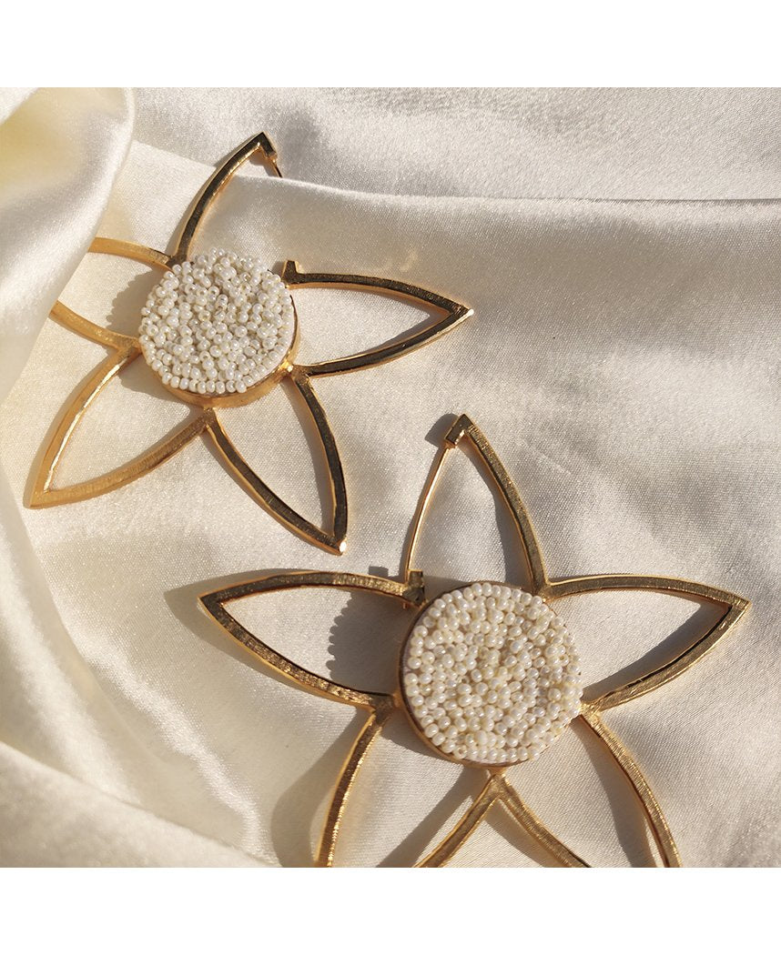 Mogra Frame Earrings