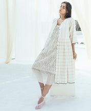 Monochrome Slip Dress