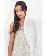 Monochrome Slip Dress