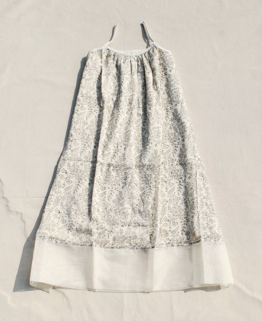 Monochrome Slip Dress