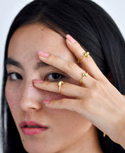 Moon Ring Set