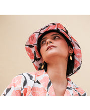 Outline Floral Bucket Hat