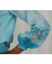 Painted Sleeve Blouse