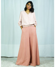 Panelled Flare Pants