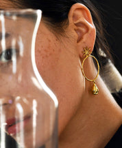 Pearl Cinnamon Earrings