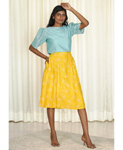 Pleated Sleeve Blouse