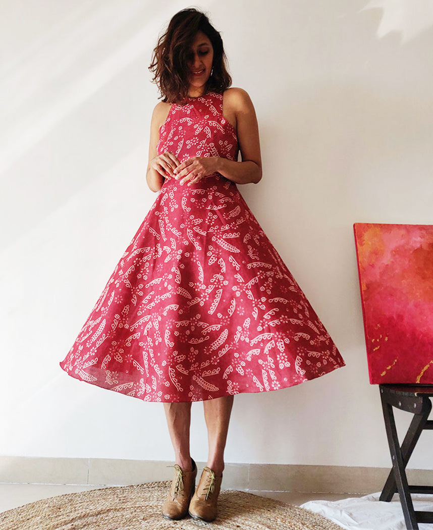 Plum Bloom Dress