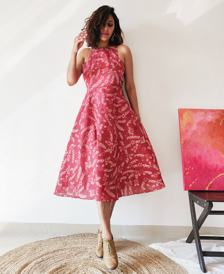 Plum Bloom Dress