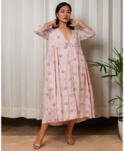 Printed Flared Dress