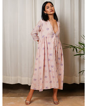 Printed Flared Dress