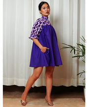 Purple Flower Dress